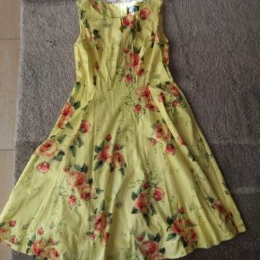 Robe Hearts and Roses style 1950
