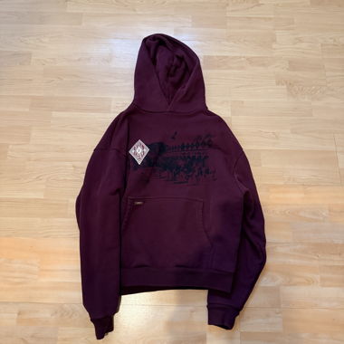 Felpa Peso bordeaux taglia S