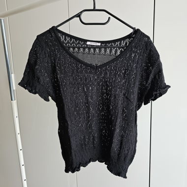Lace-look top