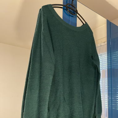 Pull vert foncé 