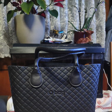 O-Bag, Schwarz mit Innentasche