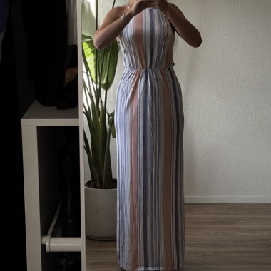 Robe longue rayée Bik Bok