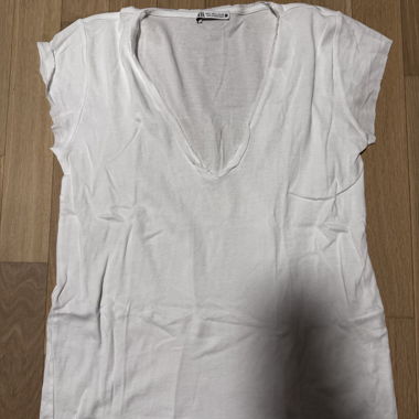 T-shirt basique blanc ZARA