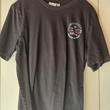 Black Adidas Originals Club T-shirt