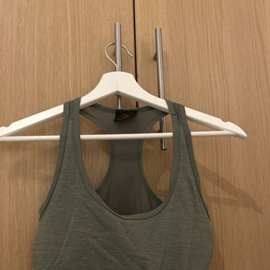 Brassière de sport kaki
