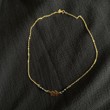 Fine gold necklace
