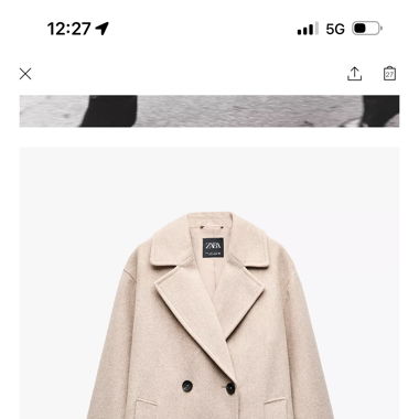 Manteau zara