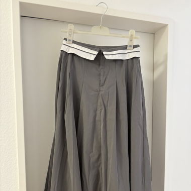 Jupe Maxi Grise