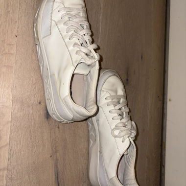 White Platform Sneakers