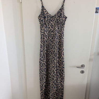 Robe EGERIE marron noir Animal