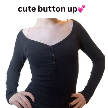 cute button up