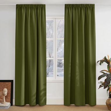 Tende Deconovo Oliva 245x140 cm Set da 2