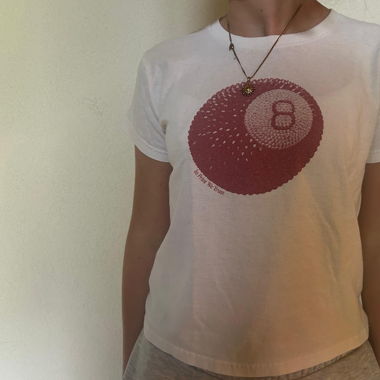 In print we trust Baby Tee XS/S