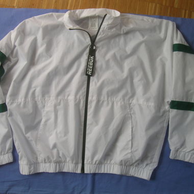 Vintage white windbreaker, Reebok
