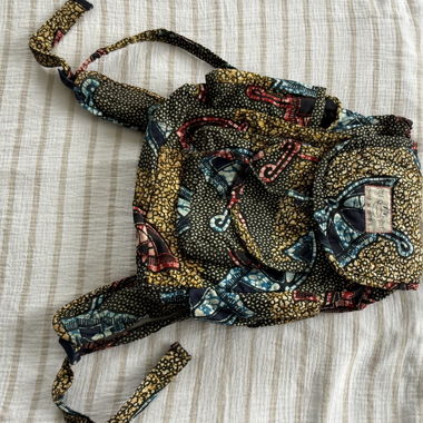 Sac à dos à motifs