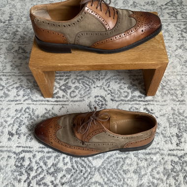 Brogue Leather Business Loafers