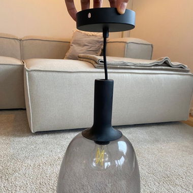 Hängende Lampe in Scandi-Look x2