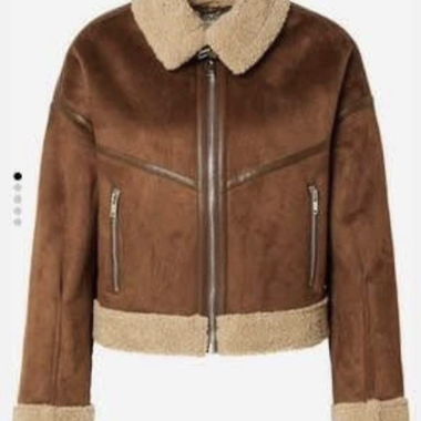 Giacca Pilota Cortissima in Shearling