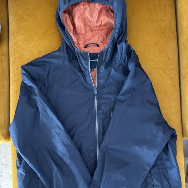 Blue rain jacket, light, Clockhouse, size M
