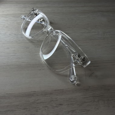 Lunettes transparentes chrome hearts 