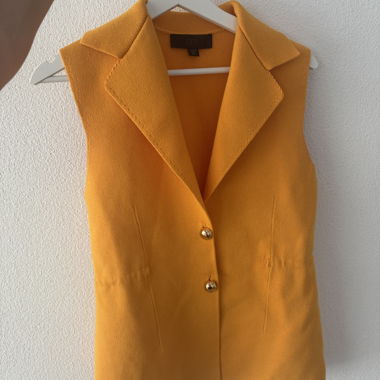 Zara Strickweste gelb