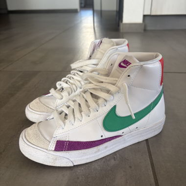 Nike Blazer High-Top White Sneakers