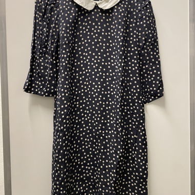 Sandro Polka Dot Kleid