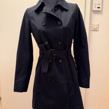 United Colors of Benetton navy trench coat