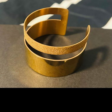 Gold Cuff Bracelet