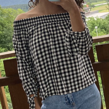 Kariertes Top