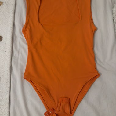 Body arancione Zara  