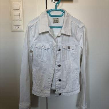 White Denim Jacket