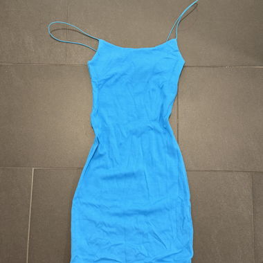Zara blaues mini Kleid
