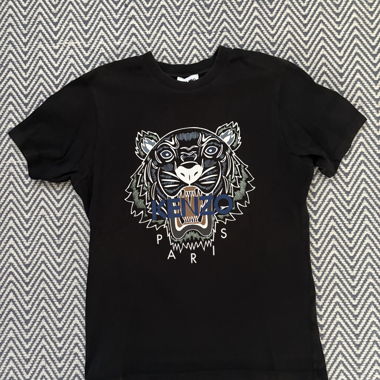 Kenzo Black T-Shirt, Size S