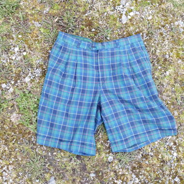 McGregor Blue Tartan Shorts