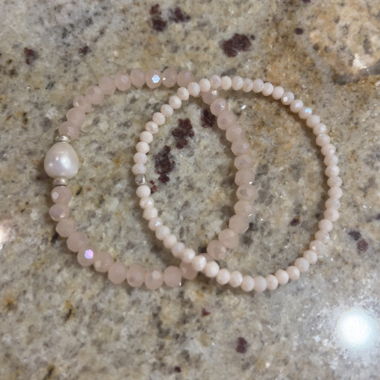 Pearl Bracelet Set