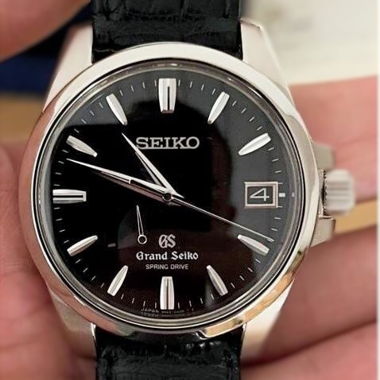 Grand Seiko Spring Drive Uhr mit Box und Papiere
