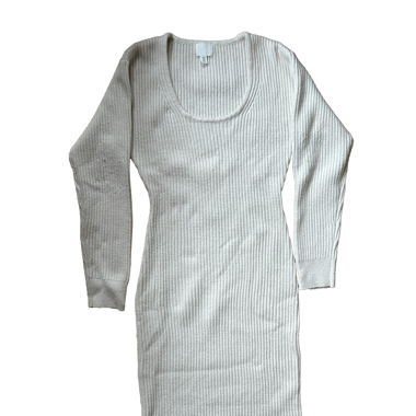Abito in lana bianco