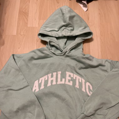 Grüner Hoodie