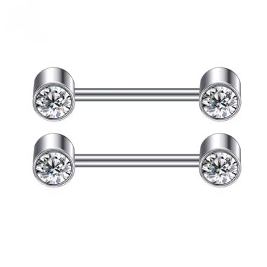 Set mit 2 Piercings (fabrikneu) 14G 1,6mm