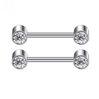 Set mit 2 Piercings (fabrikneu) 14G 1,6mm