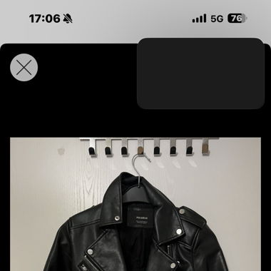 Lederjacke