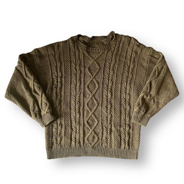 Vintage Pullover Grün
