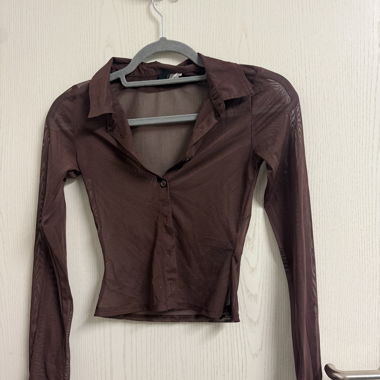 Camicia marrone