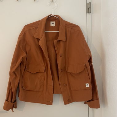Vans orange Jeansjacke