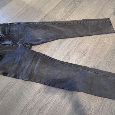 Jeans uomo skinny neri Manor
