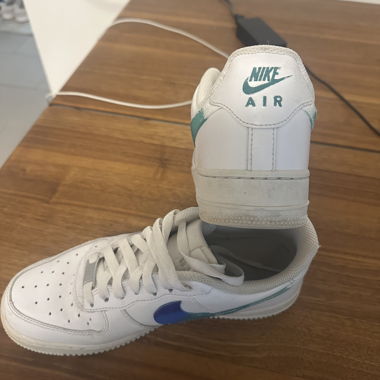 Nike Air Force 1 Low weiss blau