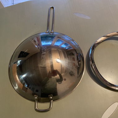FUSION-WOK WOK POUR TABLE À INDUCTION