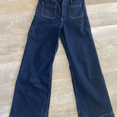 Jeans in denim blu scuro
