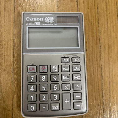 Canon LS-8TCG Desktop Calculator